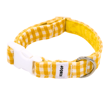 Collar Vichy Limón - Kiboop Store