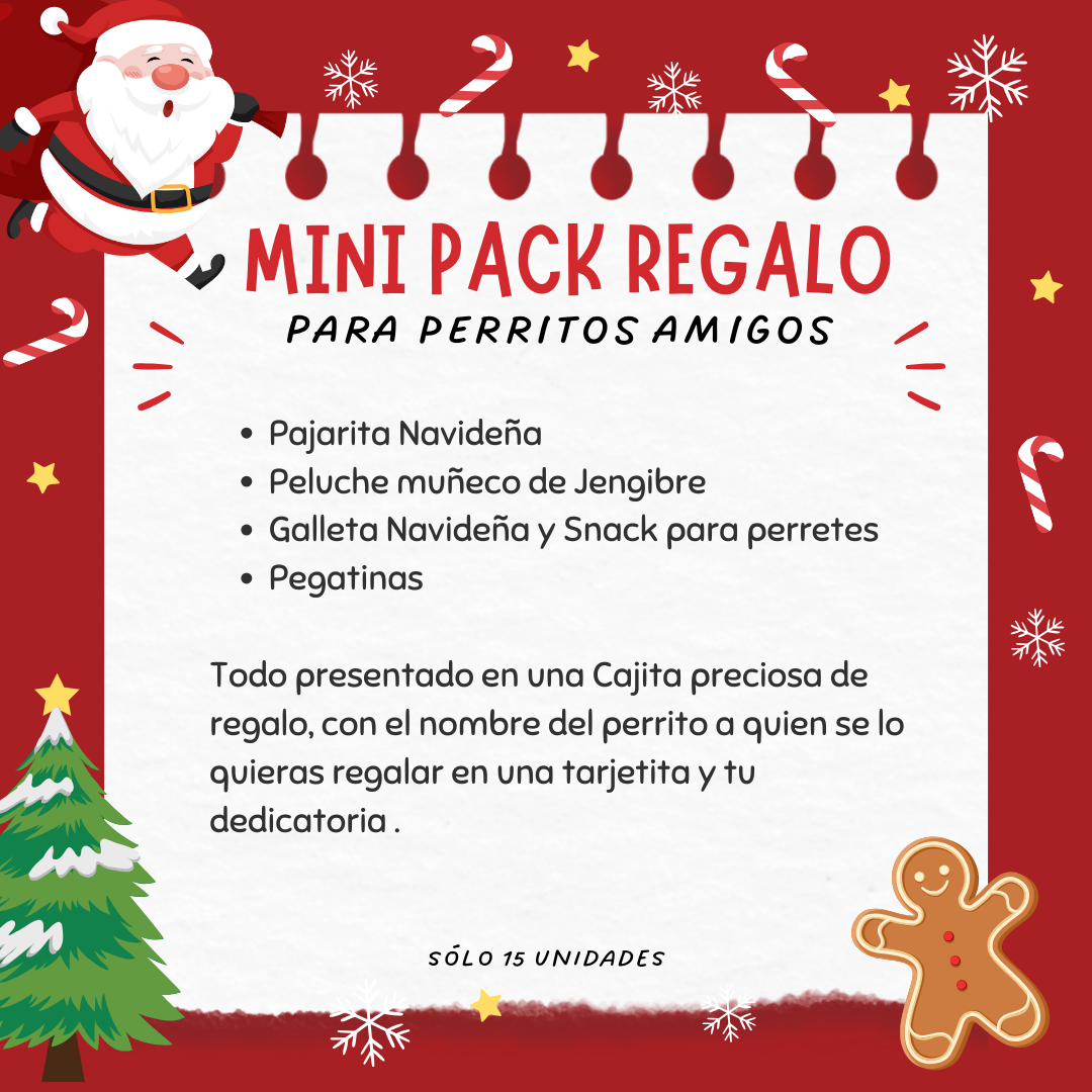 MINI PACK DE REGALO PARA PERRITOS AMIGOS