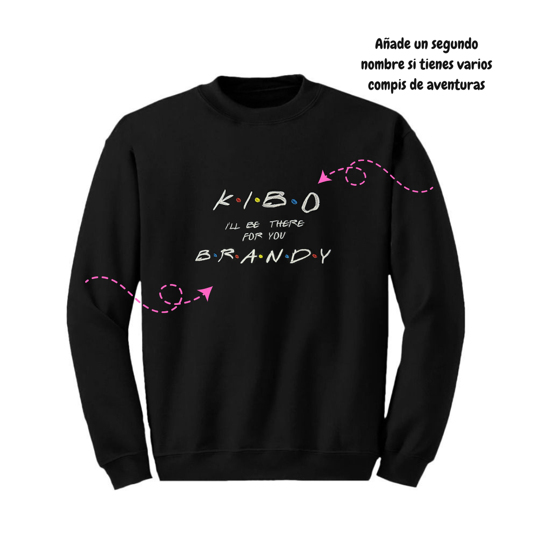 Sudadera Bordada FRIENDS