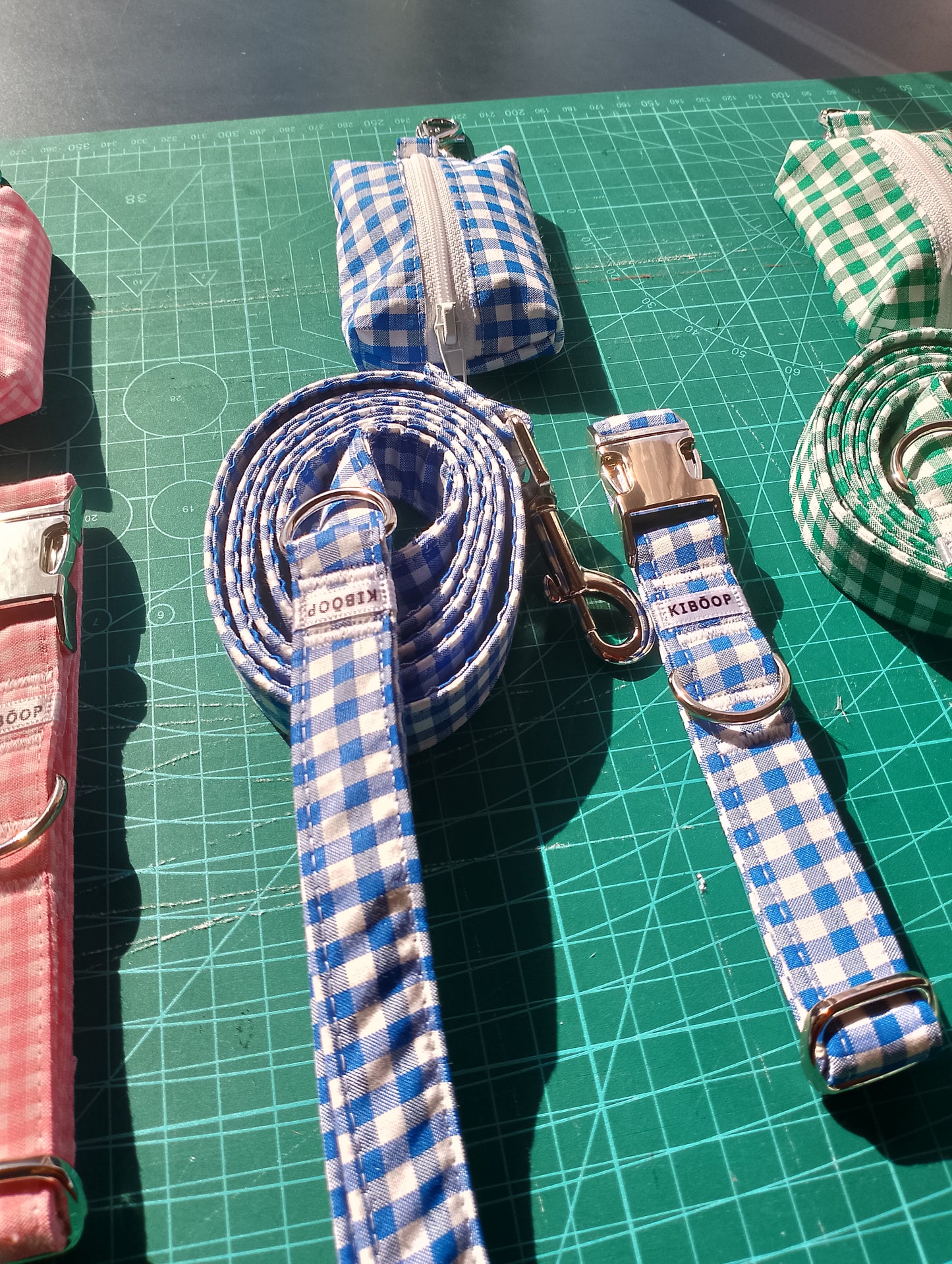 Collar Vichy Azul